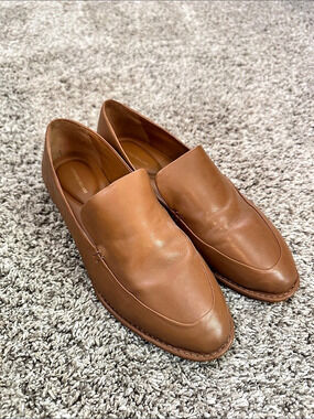 Antonio Melani Brown Slip-On Loafers